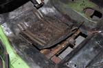 Removing floorpan